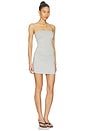 view 3 of 4 X JENNIE Vera Modal Mini Dress in Smoke Gray