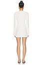 view 3 of 4 X JENNIE Kim Lightweight Jersey Mini Dress in Coconut Cream