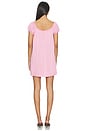 view 3 of 3 Bo Silk Mini Dress in Sunset Pink