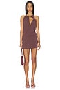 view 1 of 3 VESTIDO CINDY JERSEY MINI in Driftwood