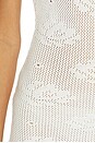 view 4 of 4 VESTIDO CAMERON CROCHET MINI in White Rose