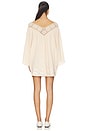 view 3 of 3 VESTIDO RIVIERA COTTON GAUZE in Peach