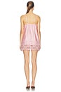 view 3 of 3 VESTIDO FIRST CRUSH SATIN in Pillow Talk Pink