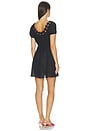 view 3 of 5 X Devon Lee Carlson Marie Chiffon Babydoll Dress in All Nighter