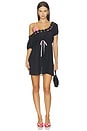view 4 of 5 X Devon Lee Carlson Marie Chiffon Babydoll Dress in All Nighter