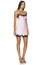 view 2 of 4 X Devon Lee Carlson Liz Silk Slip Mini Dress in Ballerina