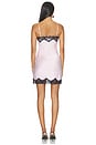 view 3 of 4 X Devon Lee Carlson Liz Silk Slip Mini Dress in Ballerina