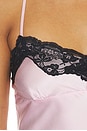 view 4 of 4 X Devon Lee Carlson Liz Silk Slip Mini Dress in Ballerina