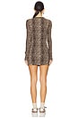 view 3 of 3 Chelsea Rib Dress in Cheetah