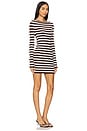 view 2 of 3 Luca Knit Mini Dress in Brown Sugar Stripe