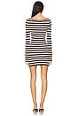view 3 of 3 Luca Knit Mini Dress in Brown Sugar Stripe