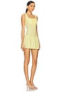 view 2 of 3 Christa Mini Dress in Sunflower