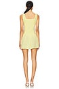 view 3 of 3 Christa Mini Dress in Sunflower