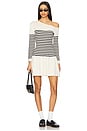 view 1 of 4 Boardwalk Knit Mini Dress in Ivory