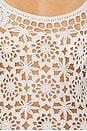 view 4 of 4 Sunshine Crochet Mini Dress in White