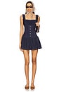view 1 of 3 Christa Denim Dress in Blue Denim
