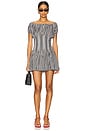 view 1 of 4 Sadie Dress in Black Gingham