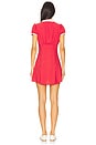 view 3 of 4 Manhattan Crepe Dress in Ladybug Print
