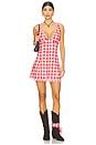 view 4 of 4 X Bella Hadid Farm Mini Dress in Malibu Picnic