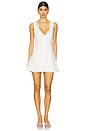 view 1 of 4 X Bella Hadid Farm Mini Dress in Salt Air Eyelet