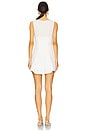 view 3 of 4 X Bella Hadid Farm Mini Dress in Salt Air Eyelet