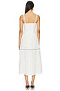 view 3 of 4 X Bella Hadid Bishop Maxi Dress in Salt Air Eyelet