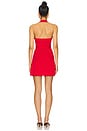 view 3 of 3 Evening Cloud Knit Wrap Dress in Cherry