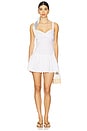 view 1 of 3 Willa Poplin Mini Dress in Spring Cloud