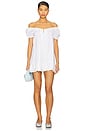 view 2 of 4 Sunday Morning Poplin Mini Dress in Angel's Meadow