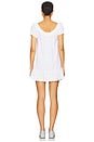 view 4 of 4 Sunday Morning Poplin Mini Dress in Angel's Meadow