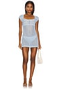 view 1 of 3 Eloise Crochet Dress in Blue Jay