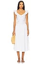 view 1 of 4 Georgia Poplin Midi Dress in Angel's Meadow