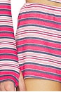 view 6 of 6 X JENNIE Sophie Lightweight Jersey Short in Sunset Stripe