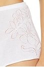view 6 of 6 Sophie Knit Short in White Hibiscus