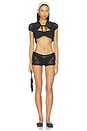 view 5 of 6 X Devon Lee Carlson Pinky Promise Cotton Short in Noir