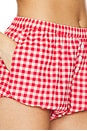 view 7 of 7 Cider Gauze Bloomers in Cherry Gingham