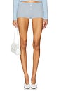 view 1 of 6 SHORT EN TRICOT BRADLEY in Dewdrop Stripe