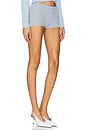 view 2 of 6 SHORT EN TRICOT BRADLEY in Dewdrop Stripe