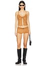 view 5 of 6 X Bella Hadid Wrangler Short in Sun Kissed Suede