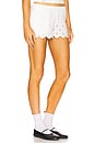 view 2 of 6 Mariam Short in White