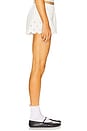 view 3 of 6 Mariam Short in White