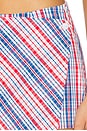 view 6 of 6 Sterling Cotton Skort in Americana Plaid