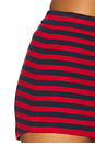 view 6 of 6 Marialla Ribbed Knit Skort in Sunday Stripe