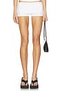 view 1 of 6 X JENNIE Eva Cotton Jersey Short in Optic White