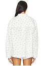 view 3 of 5 Ralph Polin Sleep Shirt in Periwinkle Print