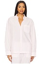 view 1 of 5 Ralph Poplin Sleep Shirt in Pink Stripe