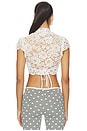view 3 of 4 X Paige Lorenze Love Story Lace Bolero in Sunday Ceremony