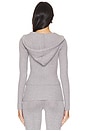 view 3 of 4 Heritage Cloud Knit Hoodie in Heather Grey