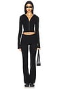 view 4 of 4 Aimee Cloud Knit Hoodie in Black