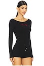view 2 of 4 X Bella Hadid Theo Knit Sweater in Lone Star Black